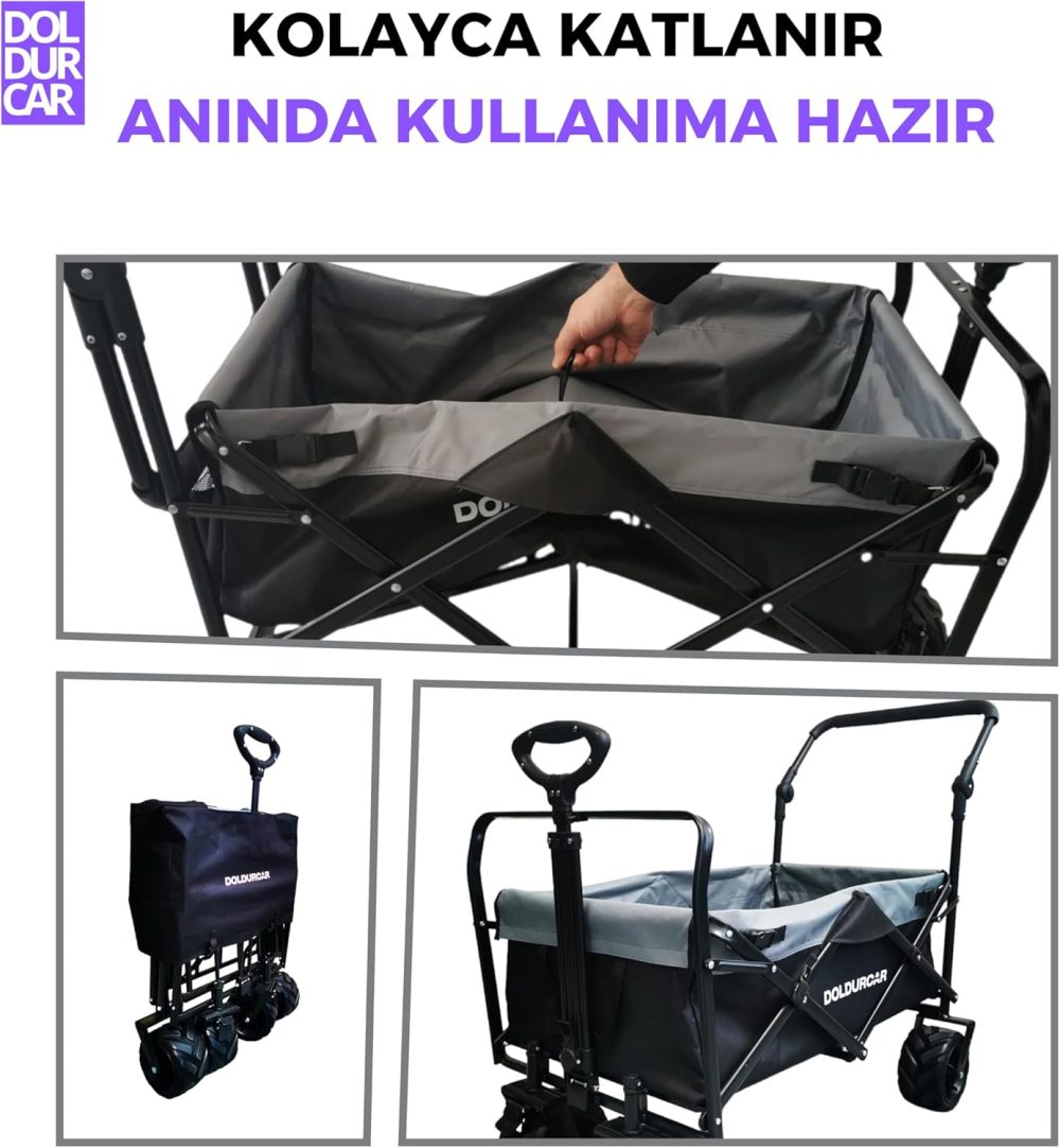 Doldurcar Katlanabilir Vagon - Görsel 2
